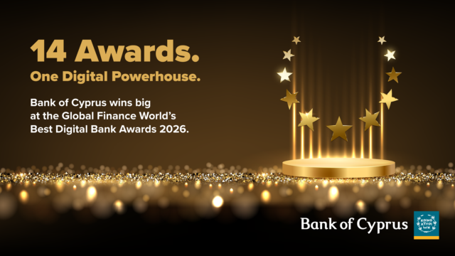 Σάρωσε η Τράπεζα Κύπρου στα 2026 World’s Best Digital Bank Awards του Global Finance