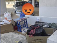 Σκουπίδια παραμένουν για δέκα ημέρες σε πεζοδρόμια της Έγκωμης