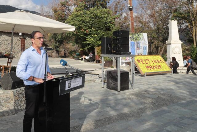 Χαιρετισμός του Υπουργού Εσωτερικών κ. Κωνσταντίνου Ιωάννου στο Φεστιβάλ Μήλου Κυπερούντας, χθες Χαιρετισμός του Υπουργού Εσωτερικών κ. Κωνσταντίνου Ιωάννου στο Φεστιβάλ Μήλου Κυπερούντας, χθες