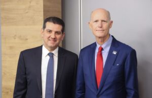 Δήλωση του Υπουργού Ενέργειας, Εμπορίου και Βιομηχανίας κ. Μιχάλη Δαμιανού μετά τη συνάντησή του με τον Αμερικανό Γερουσιαστή κ. Rick Scott Δήλωση του Υπουργού Ενέργειας, Εμπορίου και Βιομηχανίας κ. Μιχάλη Δαμιανού μετά τη συνάντησή του με τον Αμερικανό Γερουσιαστή κ. Rick Scott