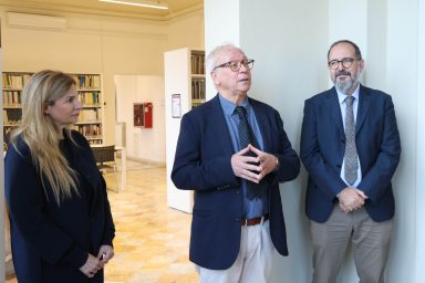 Διευθύντρια ΓΤΠ – Εγκαίνια της Κυπρολογικής Βιβλιοθήκης (Fondo Cipro) στο Πανεπιστήμιο της Σιένα