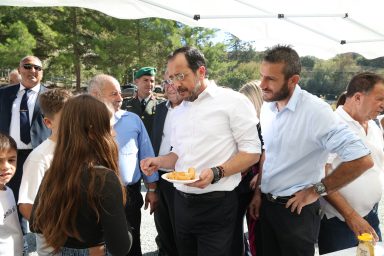 Πρόεδρος της Δημοκρατίας – Φεστιβάλ Παραδοσιακών Προϊόντων Κελοκεδάρων