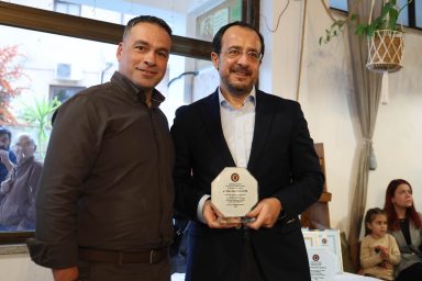 Πρόεδρος της Δημοκρατίας – Τελετή εγκαινίων του λιθόστρωτου πυρήνα της Κοινότητας Φαρμακά