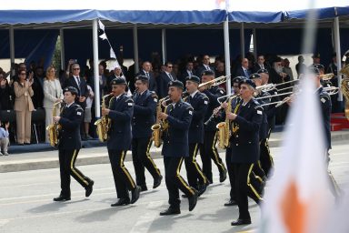 Πρόεδρος της Δημοκρατίας ‒ Χαιρετισμός της στρατιωτικής παρέλασης της 1ης Οκτωβρίου