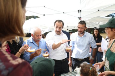 Πρόεδρος της Δημοκρατίας – Φεστιβάλ Παραδοσιακών Προϊόντων Κελοκεδάρων