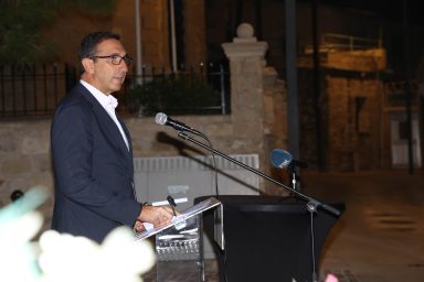 Υπουργός Εσωτερικών – Εγκαίνια Α΄ φάσης έργου ανάπλασης της Πλατείας της Κοινότητας Χοιροκοιτίας