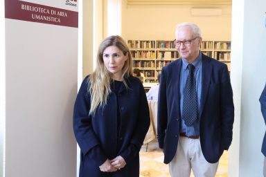 Διευθύντρια ΓΤΠ – Εγκαίνια της Κυπρολογικής Βιβλιοθήκης (Fondo Cipro) στο Πανεπιστήμιο της Σιένα