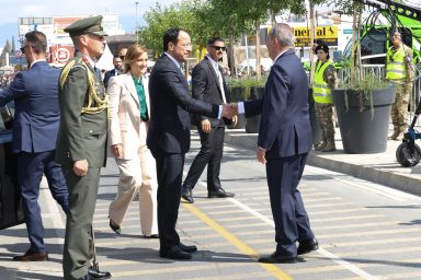 Πρόεδρος της Δημοκρατίας ‒ Χαιρετισμός της στρατιωτικής παρέλασης της 1ης Οκτωβρίου