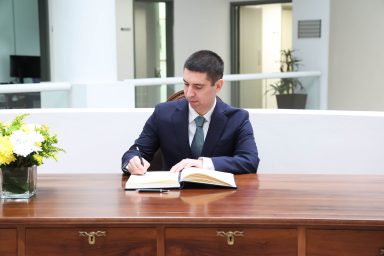 Υπουργός Εξωτερικών – Αναπληρωτής Πρωθυπουργός και Υπουργός Εξωτερικών της Δημοκρατίας της Μολδαβίας