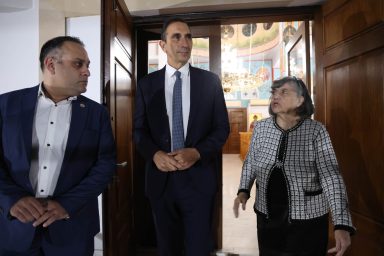 Υπουργός Εσωτερικών – Τελετή υπογραφής της Β΄ φάσης του Πρωτοκόλλου Αδελφοποίησης μεταξύ του Δήμου Ακανθούς και του Δήμου Ηρακλείου Αττικής