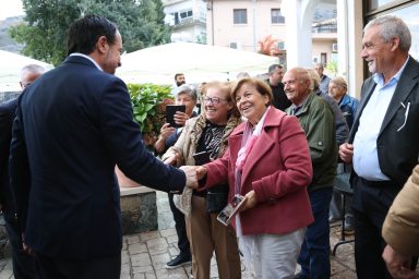 Πρόεδρος της Δημοκρατίας – Τελετή εγκαινίων του λιθόστρωτου πυρήνα της Κοινότητας Φαρμακά