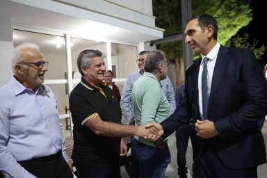 Υπουργός Εσωτερικών – Τελετή υπογραφής της Β΄ φάσης του Πρωτοκόλλου Αδελφοποίησης μεταξύ του Δήμου Ακανθούς και του Δήμου Ηρακλείου Αττικής
