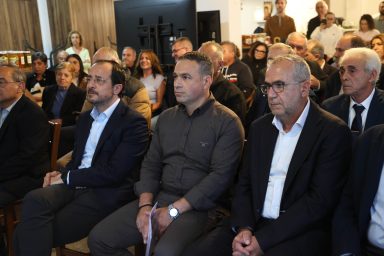 Πρόεδρος της Δημοκρατίας – Τελετή εγκαινίων του λιθόστρωτου πυρήνα της Κοινότητας Φαρμακά