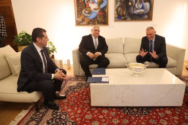 Πρόεδρος της Δημοκρατίας – Γενικός Διευθυντής Επιχειρήσεων και αντιπροσωπία της Eni