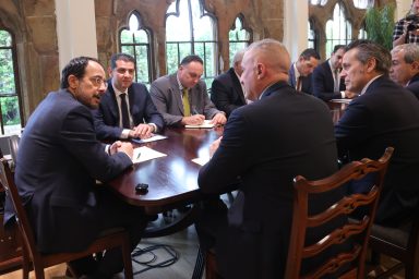 Πρόεδρος της Δημοκρατίας – Γενικός Διευθυντής Επιχειρήσεων και αντιπροσωπία της Eni