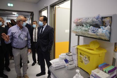 Πρόεδρος της Δημοκρατίας – Εγκαίνια ΤΑΕΠ του Γενικού Νοσοκομείου Λευκωσίας