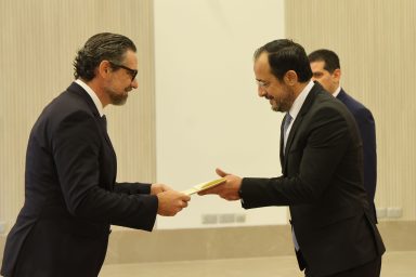Πρόεδρος της Δημοκρατίας – Διαπιστευτήρια νέων Πρέσβεων/Ύπατων Αρμοστών