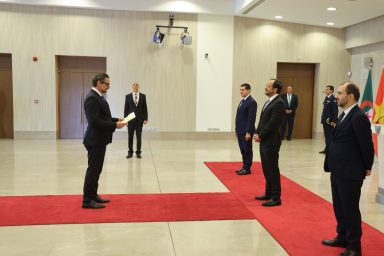 Πρόεδρος της Δημοκρατίας – Διαπιστευτήρια του νέου Πρέσβη της Δημοκρατίας της Παραγουάης