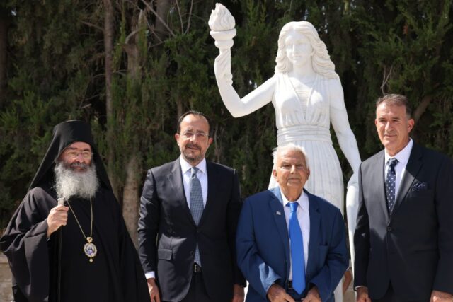 Πρόεδρος της Δημοκρατίας – Εγκαίνια του έργου «Μνημείο Αγωνιστών ΕΟΚΑ 1955-59»