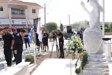 Πρόεδρος της Δημοκρατίας – Εγκαίνια του έργου «Μνημείο Αγωνιστών ΕΟΚΑ 1955-59»