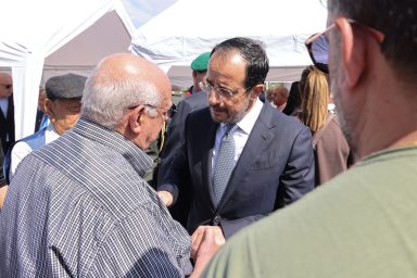 Πρόεδρος της Δημοκρατίας – Εγκαίνια του έργου «Μνημείο Αγωνιστών ΕΟΚΑ 1955-59»