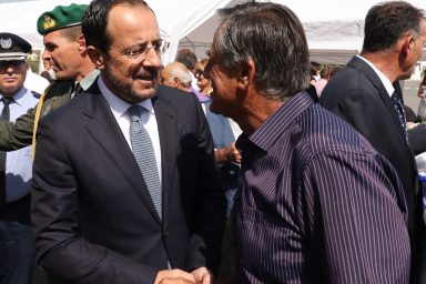 Πρόεδρος της Δημοκρατίας – Εγκαίνια του έργου «Μνημείο Αγωνιστών ΕΟΚΑ 1955-59»