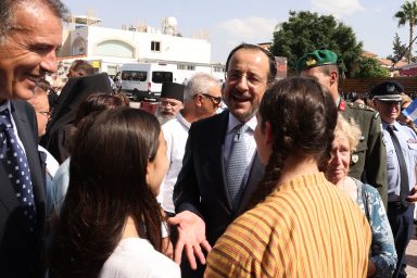 Πρόεδρος της Δημοκρατίας – Εγκαίνια του έργου «Μνημείο Αγωνιστών ΕΟΚΑ 1955-59»