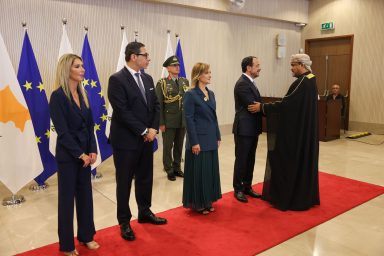 Πρόεδρος της Δημοκρατίας – Δεξίωση προς τα μέλη του Προξενικού και Διπλωματικού Σώματος