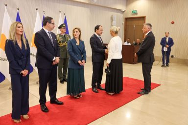 Πρόεδρος της Δημοκρατίας – Δεξίωση προς τα μέλη του Προξενικού και Διπλωματικού Σώματος