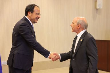 Πρόεδρος της Δημοκρατίας – Δεξίωση προς τα μέλη του Προξενικού και Διπλωματικού Σώματος