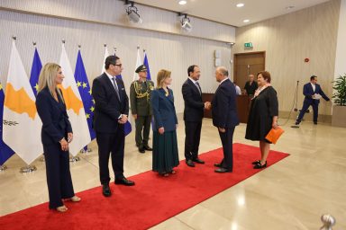 Πρόεδρος της Δημοκρατίας – Δεξίωση προς τα μέλη του Προξενικού και Διπλωματικού Σώματος