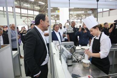 Πρόεδρος της Δημοκρατίας – Ξενάγηση στα περίπτερα του 9ου Εθνικού Διαγωνισμού Δεξιοτήτων SkillsCyprus 2026