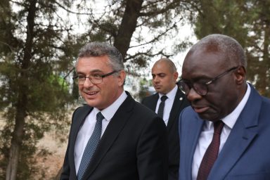 Πρόεδρος της Δημοκρατίας – Συνάντηση με ηγέτη της τουρκοκυπριακής κοινότητας