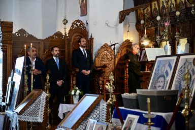 Πρόεδρος της Δημοκρατίας – Eτήσιο μνημόσυνο ηρώων της Kοινότητας Τρικώμου