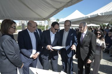 Πρόεδρος της Δημοκρατίας – Τελετή Κατάθεσης θεμέλιου λίθου της Σχολής Θαλάσσιων Επιστημών, Τεχνολογίας και Βιώσιμης Ανάπτυξης