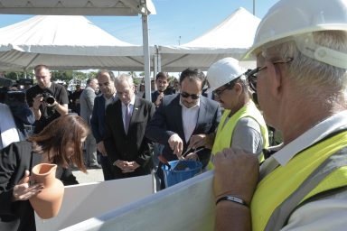 Πρόεδρος της Δημοκρατίας – Τελετή Κατάθεσης θεμέλιου λίθου της Σχολής Θαλάσσιων Επιστημών, Τεχνολογίας και Βιώσιμης Ανάπτυξης