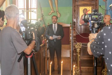 Πρόεδρος της Δημοκρατίας ‒ Εθνικό Μνημόσυνο του ήρωα Δημήτριου Χαραλάμπους