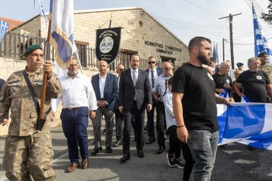 Πρόεδρος της Δημοκρατίας ‒ Εθνικό Μνημόσυνο του ήρωα Δημήτριου Χαραλάμπους