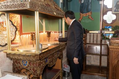 Πρόεδρος της Δημοκρατίας ‒ Εθνικό Μνημόσυνο του ήρωα Δημήτριου Χαραλάμπους