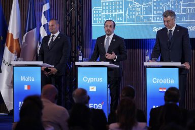 Πρόεδρος της Δημοκρατίας ‒ Σύνοδος Κορυφής MED9 – Κοινή συνέντευξη Τύπου