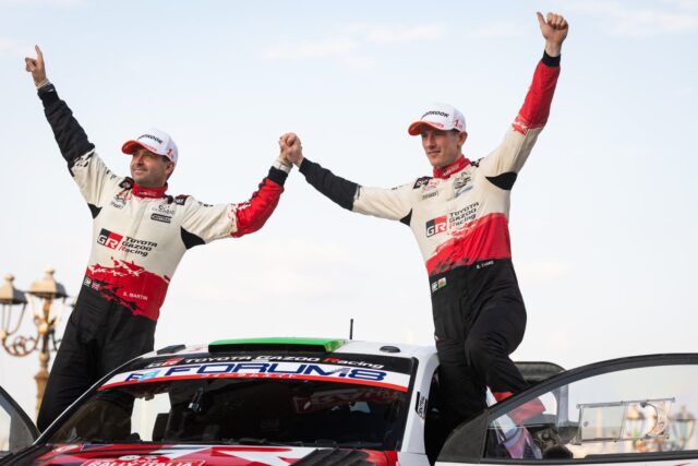 Ο Elfyn Evans και η Toyota κατέκτησαν τους τίτλους στο WRC Ο Elfyn Evans και η Toyota κατέκτησαν τους τίτλους στο WRC