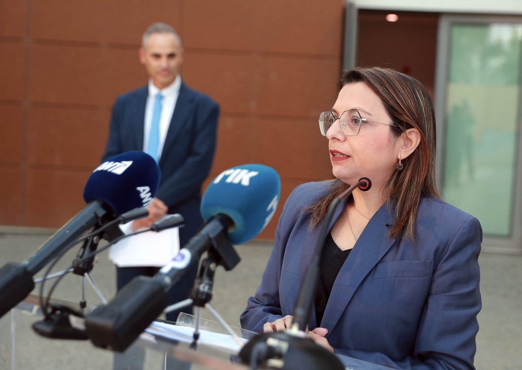 Χαιρετισμός της Υπουργού Μεταφορών, Επικοινωνιών και Έργων κας Εύης Τσολάκη, εκ μέρους του Προέδρου της Δημοκρατίας, στην τελετή παρουσίασης του Απολογισμού Δράσης και Οικονομικής Δραστηριότητας του ΕΤΕΚ - Gov.cy