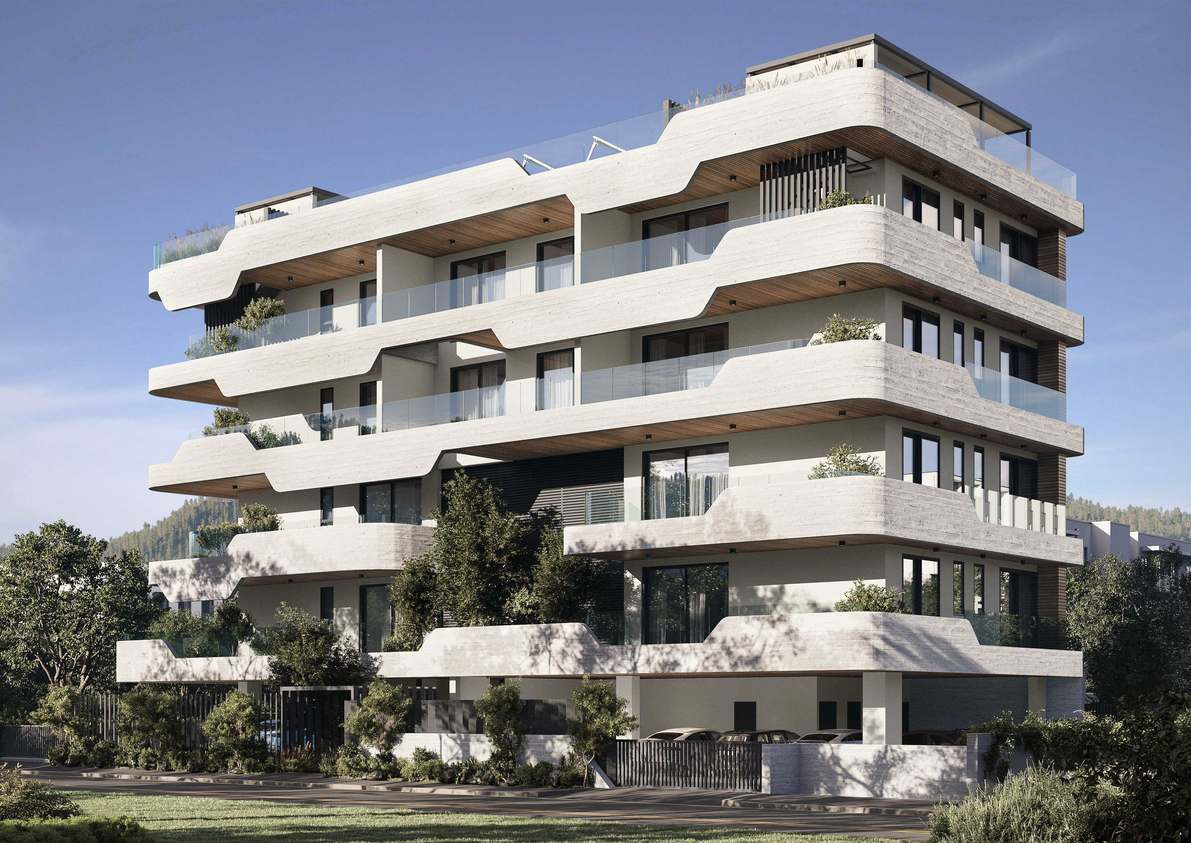 Γερμασόγεια: 14 διαμερίσματα και πισίνα 108 τ.μ. στο σχέδιο ADAGIO