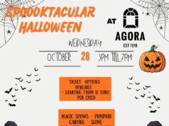 Halloween στη Λεμεσό: Δύο οικογενειακά πάρτι στην AGORA στις 28 και 30 Οκτωβρίου Επίσημη αφίσα Halloween στο Limassol AGORA, 28 Οκτωβρίου 2026