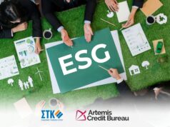 Καθοριστικός ρόλος Artemis Credit Bureau για ESG στην Κύπρο λέει ο Σύνδεσμος Τραπεζών Επίσημο εικαστικό ESG του Συνδέσμου Τραπεζών Κύπρου και της Artemis Credit Bureau