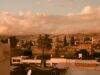 Πανοραμική όψη της Λεμεσού με κτίρια και φοίνικες
