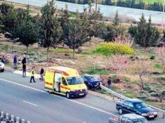 Κλειστή λωρίδα στον αυτοκινητόδρομο παρά τον Κόρνο – Δύο ελαφρά τραυματίες