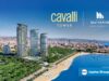 Επίσημη αρχιτεκτονική απεικόνιση του Cavalli Tower στο Limassol Blu Marine