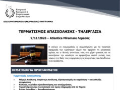 Το εξώφυλλο του επίσημου προγράμματος «Τερματισμός Απασχόλησης – Τηλεργασία» στη Λεμεσό