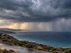 ΕΝΤΟΝΑ ΦΑΙΝΟΜΕΝΑ την Τρίτη: Πιθανότητα για ισχυρές βροχές και καταιγίδες Η εικόνα αποτελεί προϊόν Τεχνητής Νοημοσύνης.
